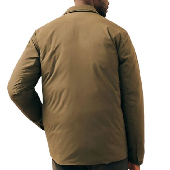 415 NWT Faherty Seaport Lightweight Down Jacket Size XL Forest Olive - Picture 3 of 8